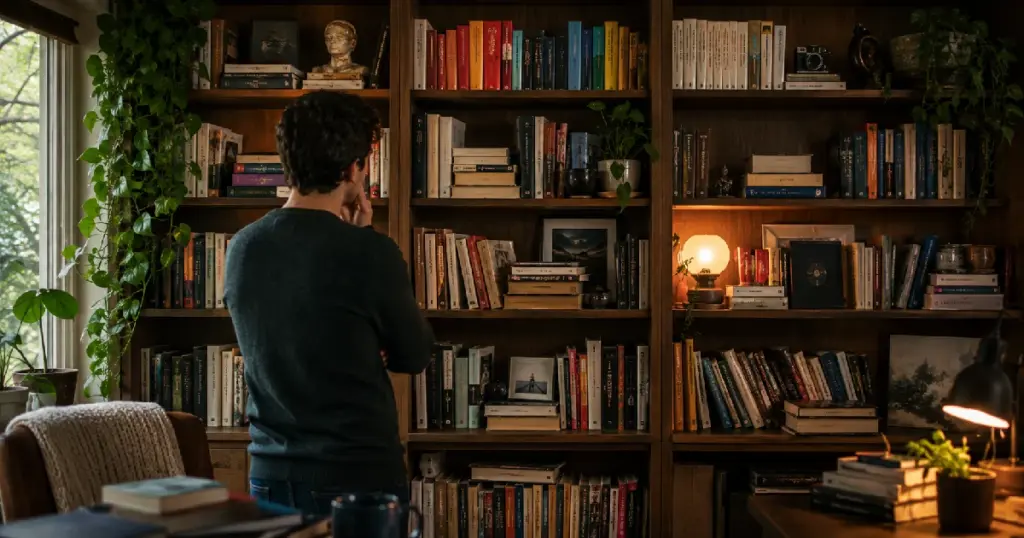 What the books on your shelf say about the person you think you are