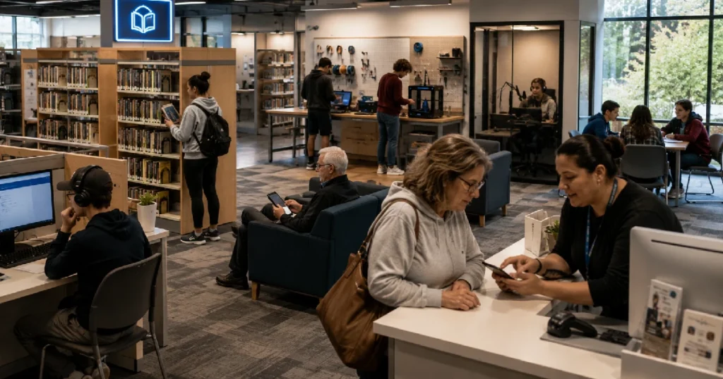 The Future of Public Libraries Is Nothing Like You'd Expect - And That's the Point